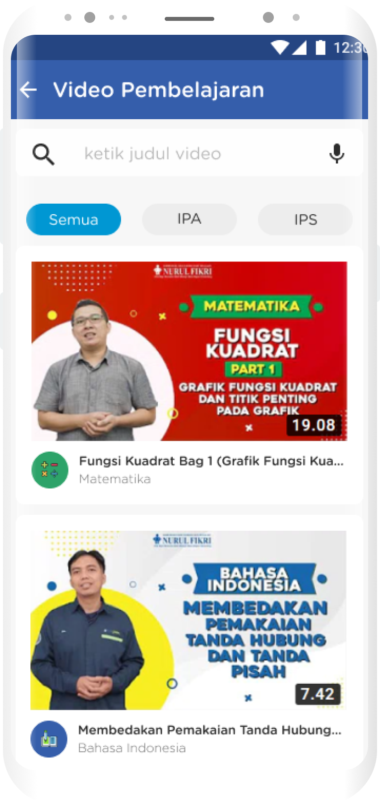 video pembelajaran